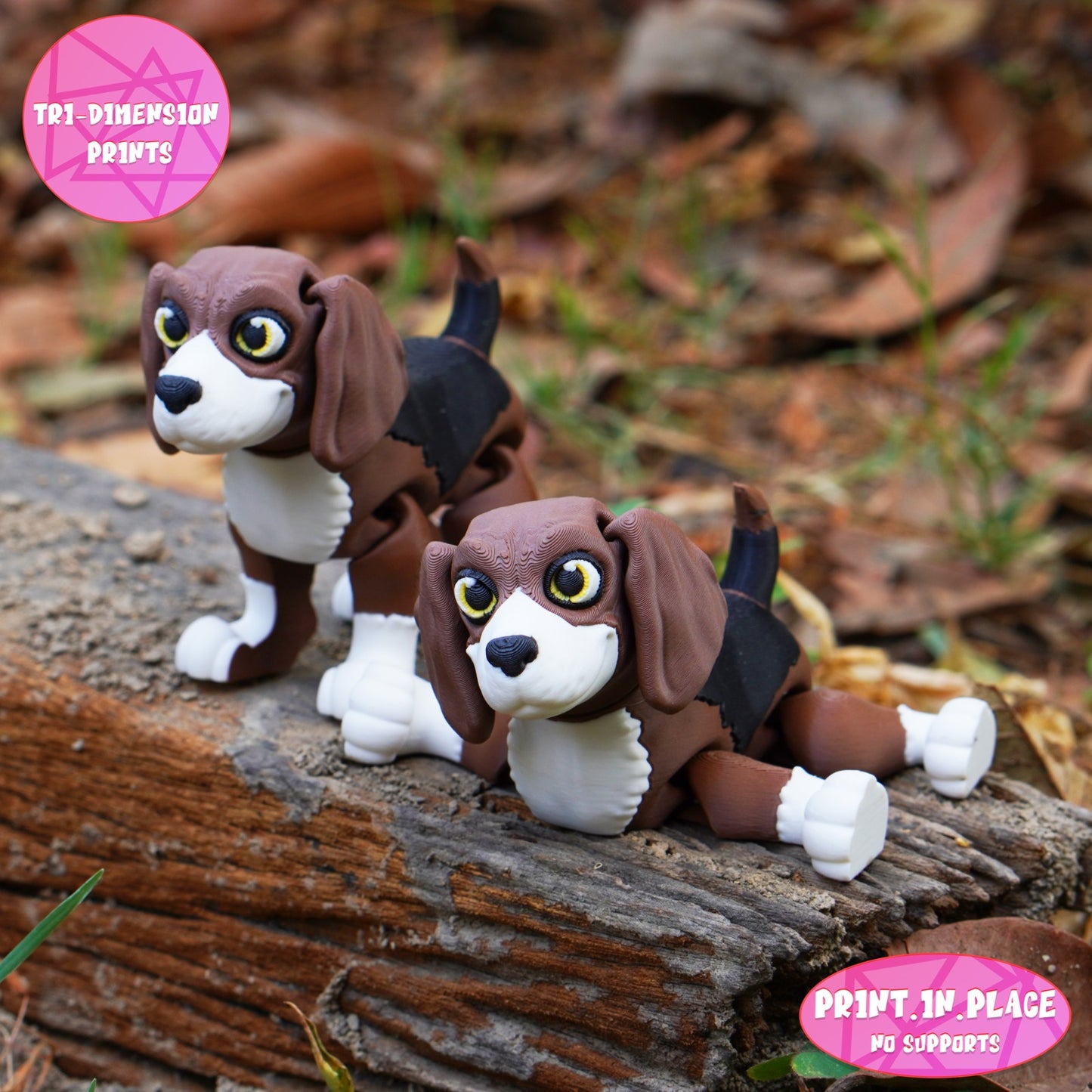 Beagle Keychain