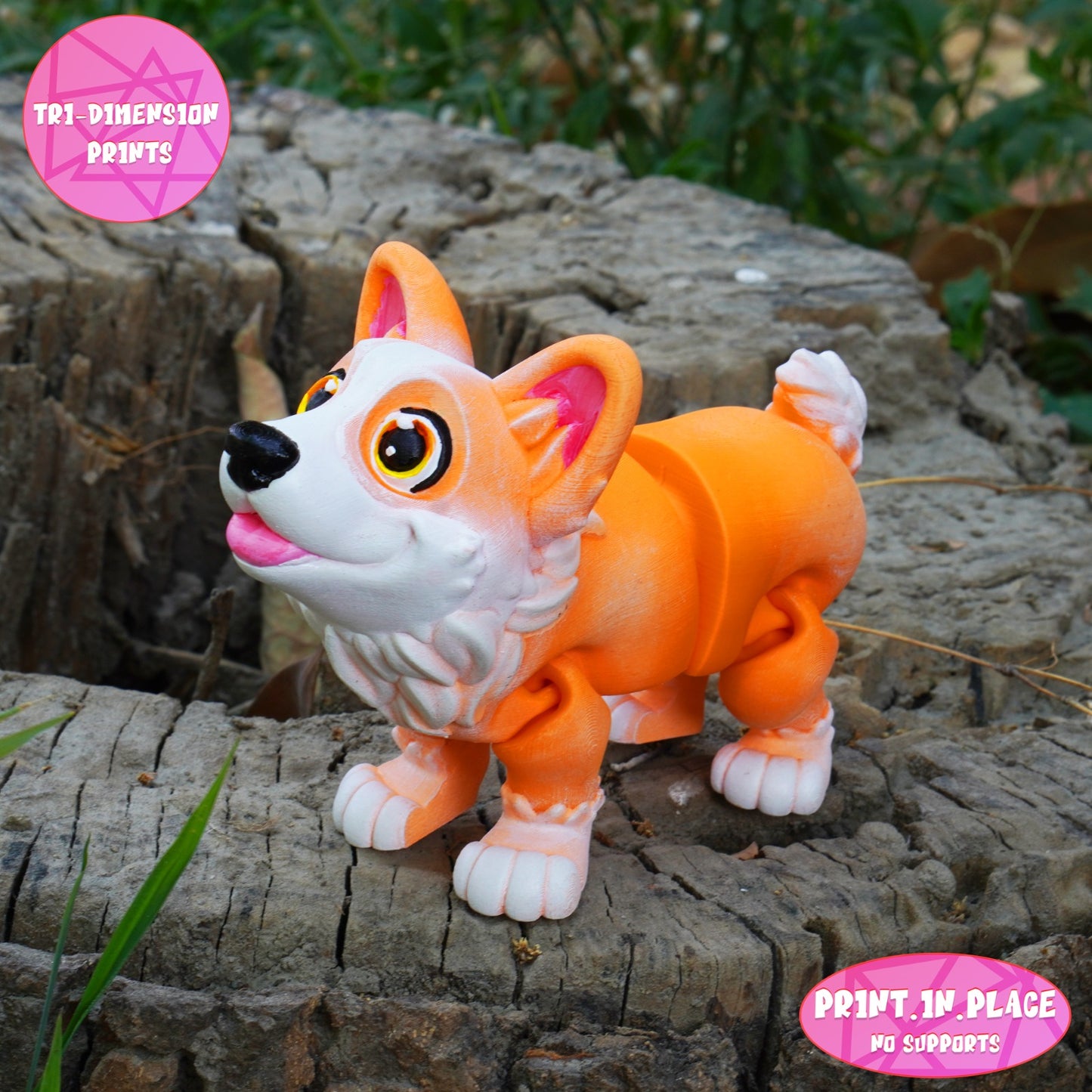 Corgi Keychain