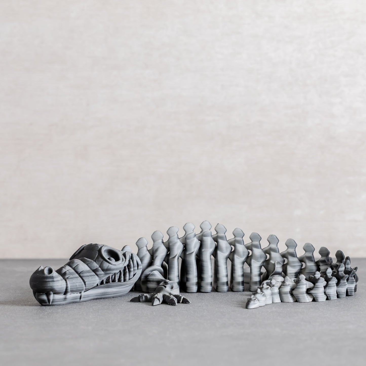 Flexi Crocodile Skeleton