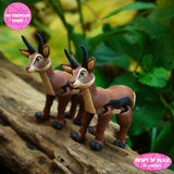 Springbok Keychain