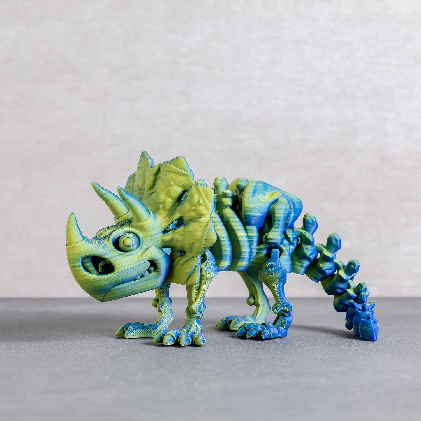Flexi Triceratops Skeleton