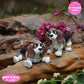 Basset Hound Keychain