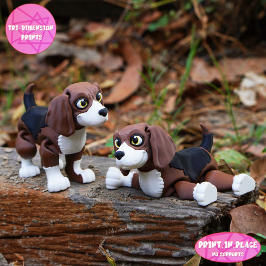 Beagle Keychain