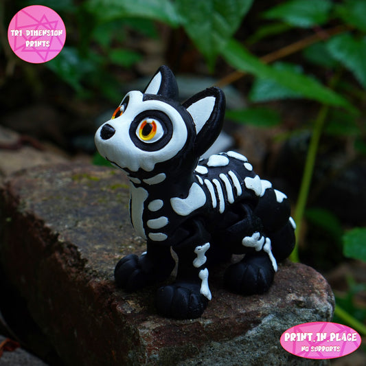 Ghost Cat Keychain