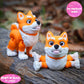 Shibu Inu Keychain