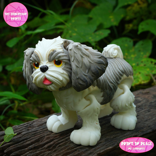 Shih Tzu Keychain