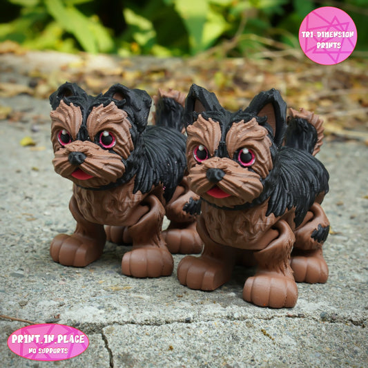 Yorkie Keychain