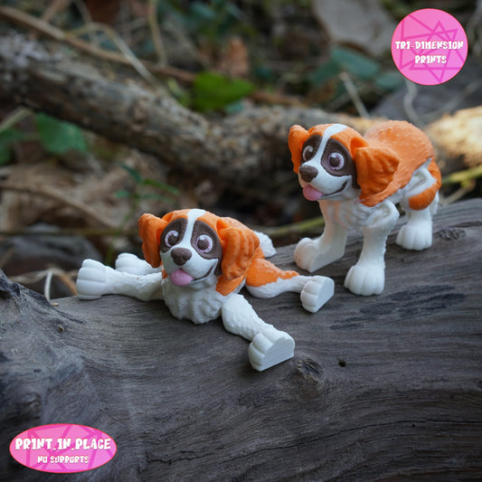 Saint Bernard Keychain