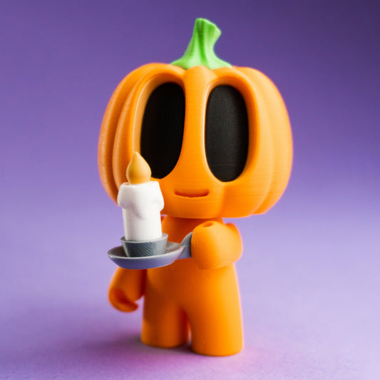 Candle Pumpky Friend